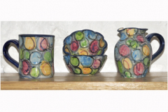 Bubble-design-mug-bowls-jug